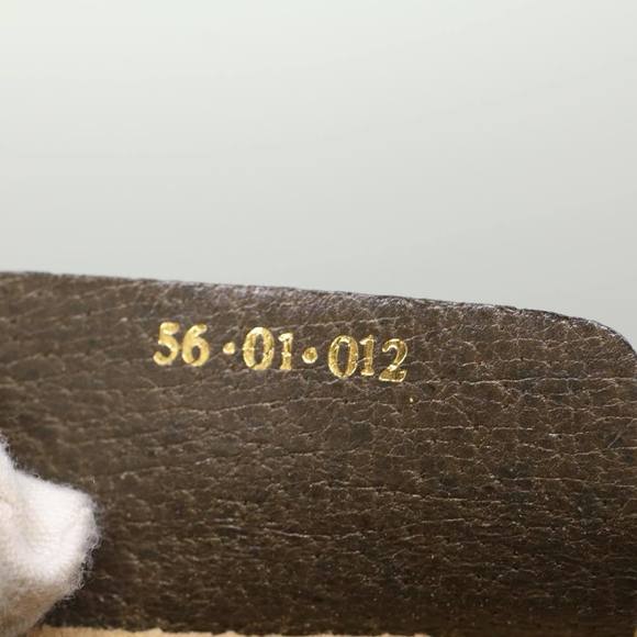 GUCCI GG Canvas Web Sherry Line Clutch Bag Beige Red Green 56.01.012 Auth yk8055 - Picture 16 of 16